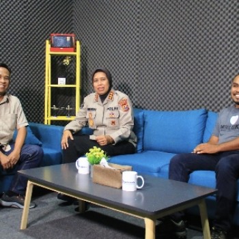 Kunjungi Tribun Ambon, Kabid Humas Polda Maluku: Kami Tidak Bisa Bekerja Sendiri, Butuh Dukungan Media