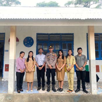 Kaurbinops Sat Binmas Polres Maluku Tengah Laksanakan Minggu Kasih Kepada Dewan Guru