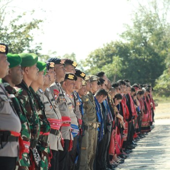 Kapolres MBD Hadiri Upacara Peringatan HUT Kabupaten Maluku Barat Daya ke 17 Tahun 2025