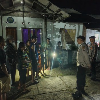 Wujudkan kondusifitas di malam hari, Polsek Fordata terus tingkatkan Patroli KRYD
