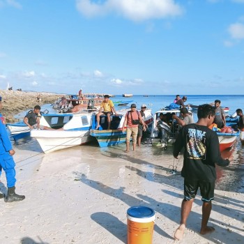 Sosialisasikan Kamtibmas Perairan, Satuan Polairud Polres MBD Himbau Warga Utamakan Keselamatan Berlayar